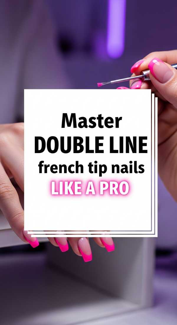 The Salon Sabotage: How to Recreate Luxury Manicures for Under Five Dollars Master Double Line French Tip Nails Like A Pro 6a1a98561de40