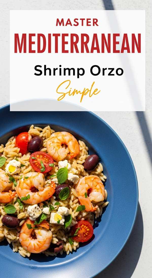 Master Mediterranean Shrimp Orzo In 4 Simple Stages 69f721ede347b