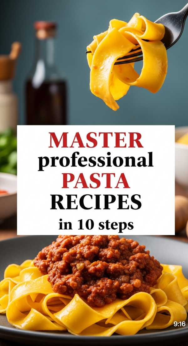 Master Professional Pasta Recipes In 10 Steps 6a1097d01e19c