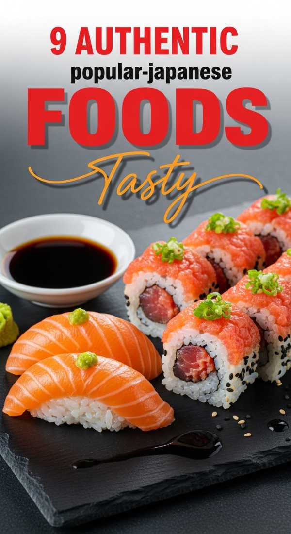 Master Sushi With 9 Authentic Japanese Foods 69f45147b1b02