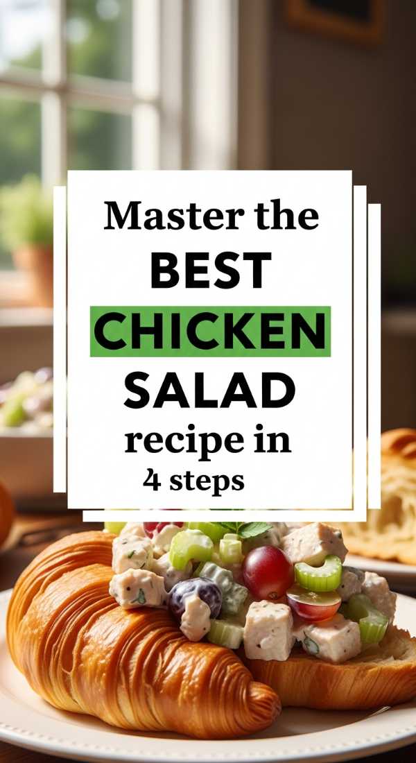 Master The Best Chicken Salad Recipe In 4 Steps 6a070b4931167