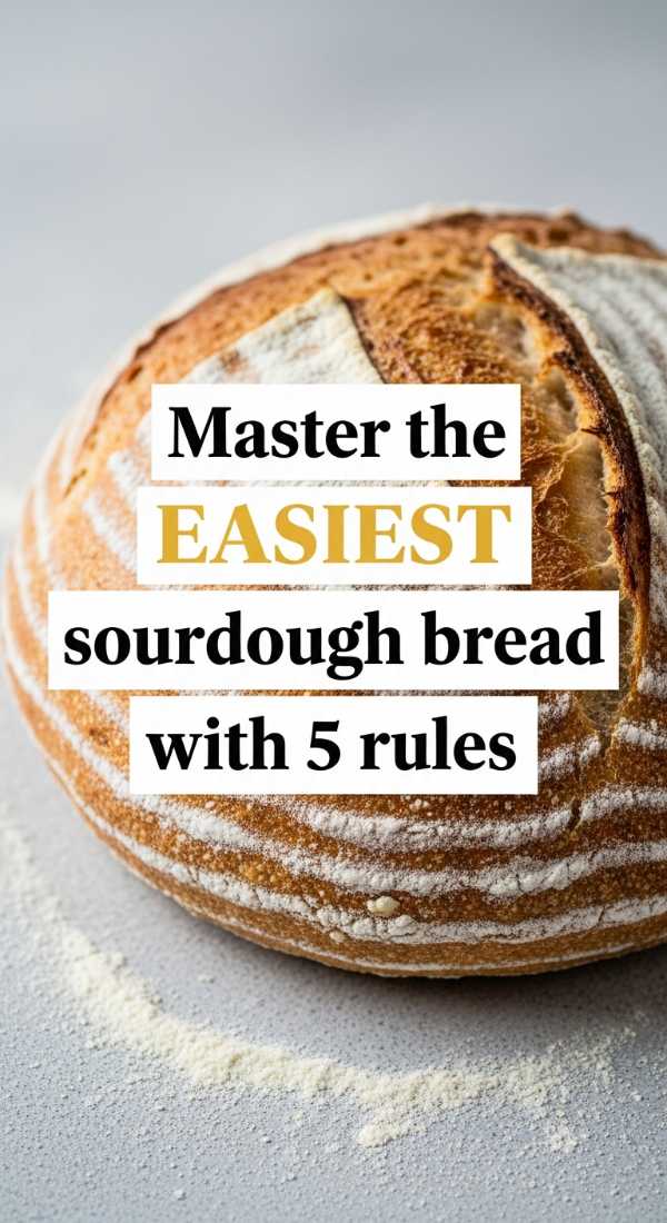 Master The Easiest Sourdough Bread With 5 Rules 6a06c56307a1b