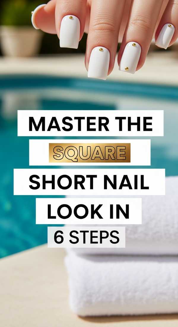 Master The Square Short Nail Look In 6 Steps 6a021e6522a95