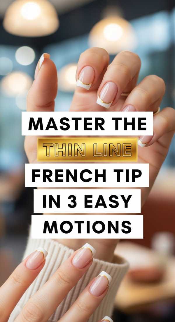 Master The Thin Line French Tip In 3 Easy Motions 6a1a997c50aef