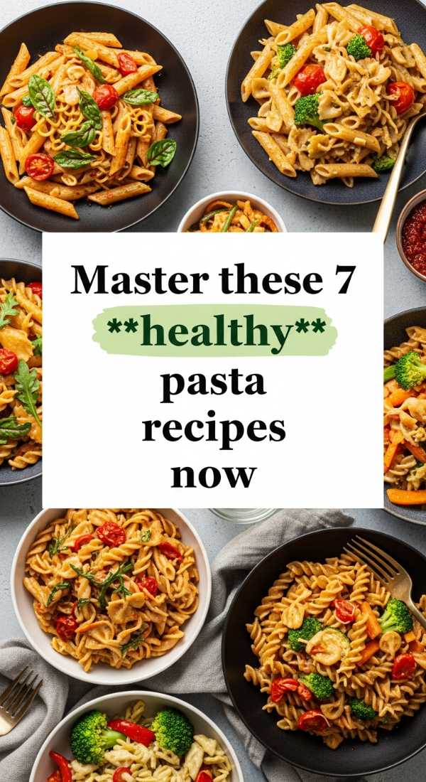 Carb Heaven: Our Ultimate Pasta Collection Revealed Master These 7 Healthy Pasta Recipes Now 6a14425795697