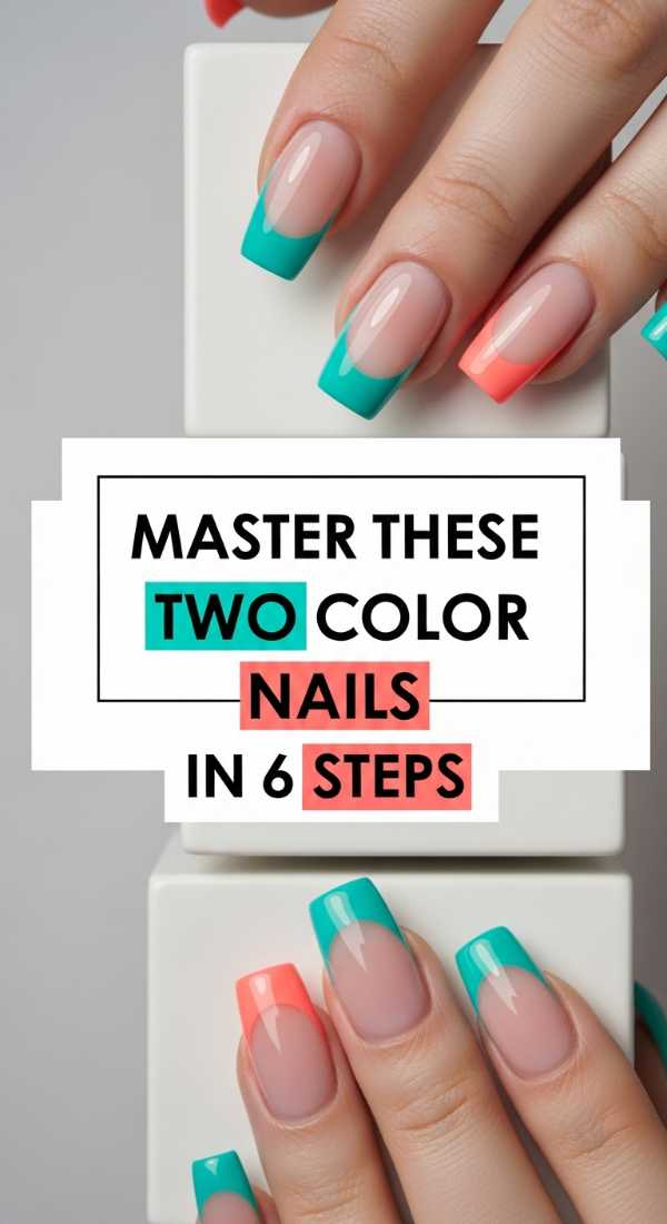 Master These Two Color Nails In 6 Steps 6a0f0baf32788