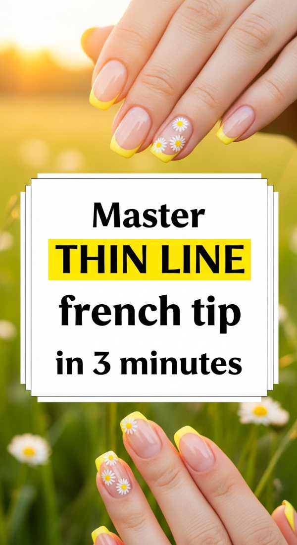 The Salon Sabotage: How to Recreate Luxury Manicures for Under Five Dollars Master Thin Line French Tip In 3 Minutes 6a1a9850bd736