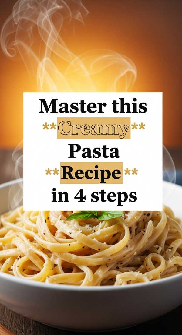 Master This Creamy Pasta Recipe In 4 Steps 6a10964124554