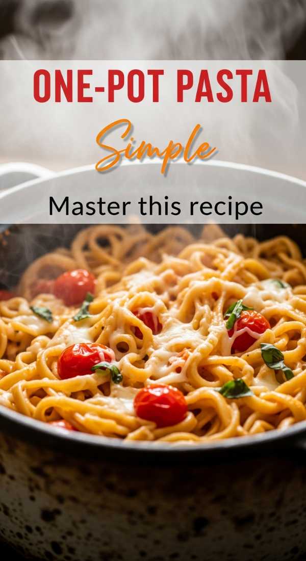 Carb Comfort Meets Garden Fresh: Ultimate Pasta and Salad Pairings Master This One Pot Pasta Recipe In 20 Minutes 6a1499e04ac7b