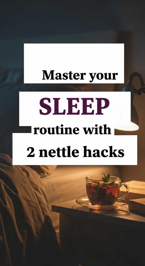 Master Your Sleep Routine With 2 Nettle Hacks 69f47a107a9fa