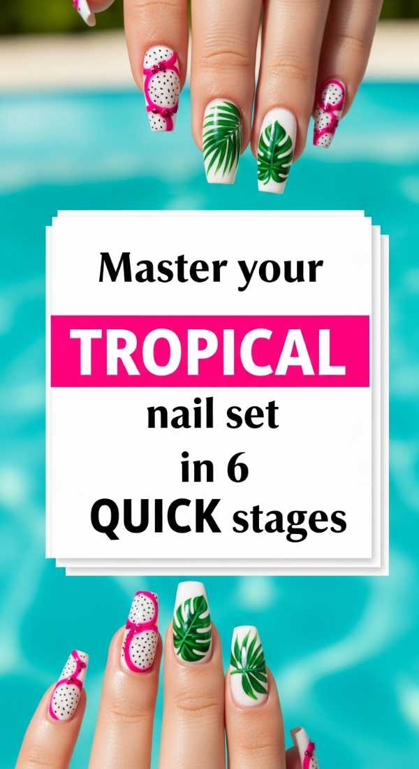 Master Your Tropical Nail Set In 6 Quick Stages 69ff5945967a7