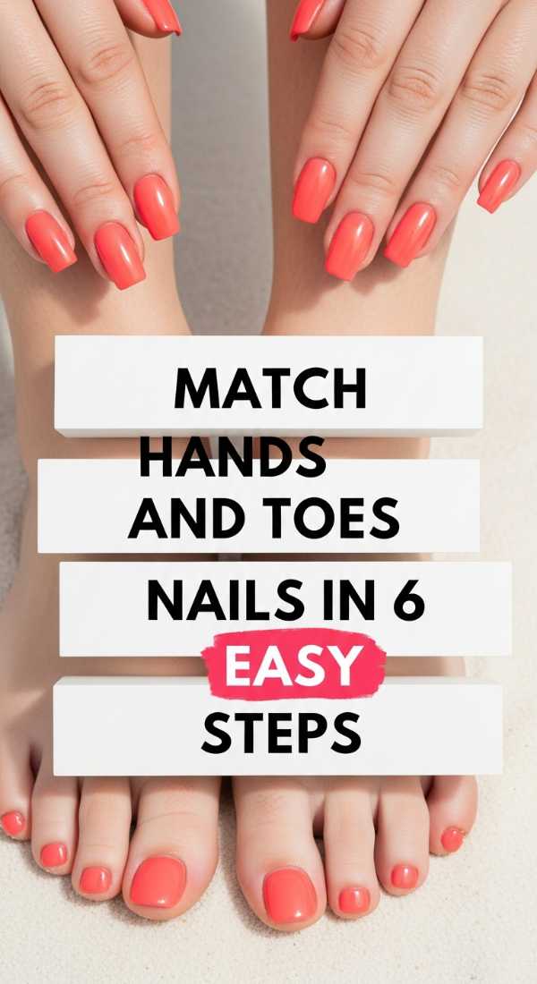 Next-Gen Nails: Everything You Need to Know About 2026 Nail Art Trends Match Hands And Toes Nails In 6 Easy Steps 6a03312f038e5