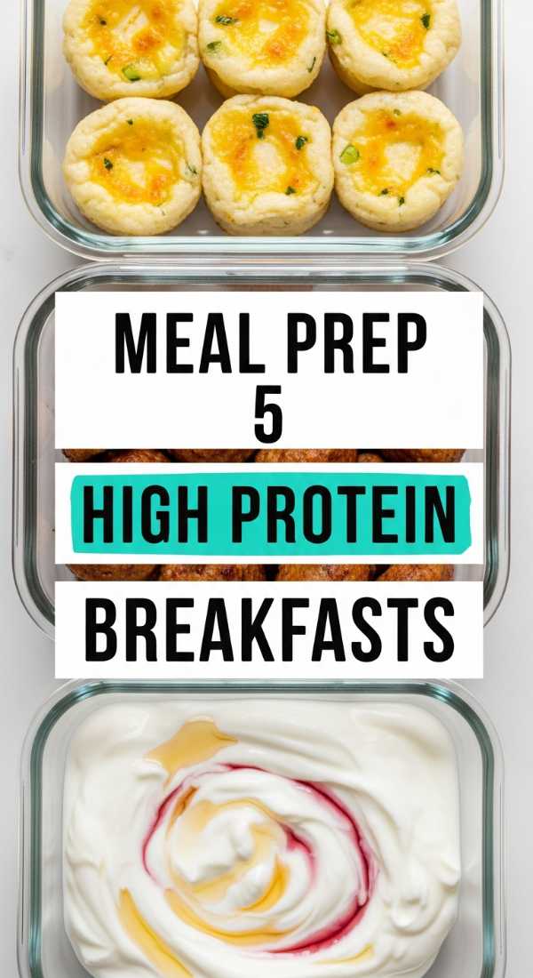 Meal Prep 5 High Protein Breakfasts For The Week 6a001a8d543f4
