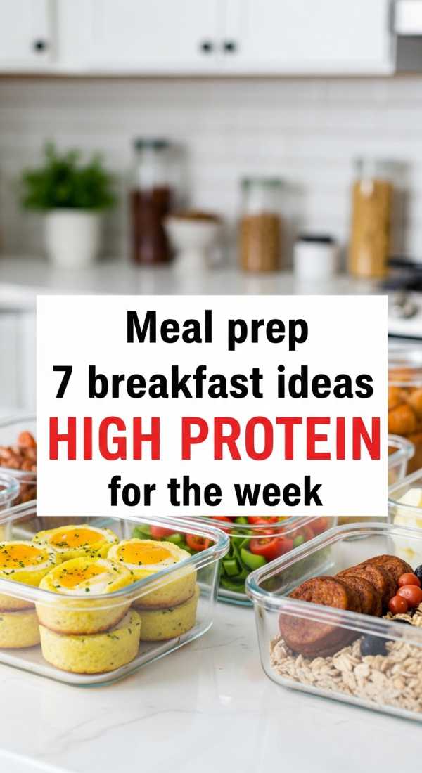 Meal Prep 7 Breakfast Ideas High Protein For The Week 6a00105568580