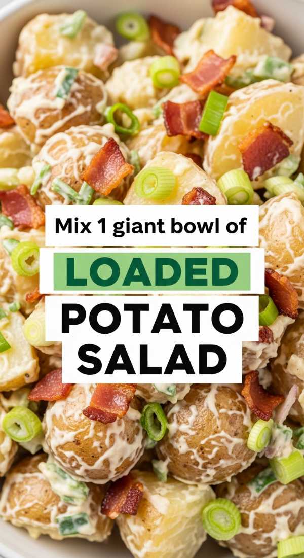 Mix 1 Giant Bowl Of Loaded Potato Salad 6a1429647024e