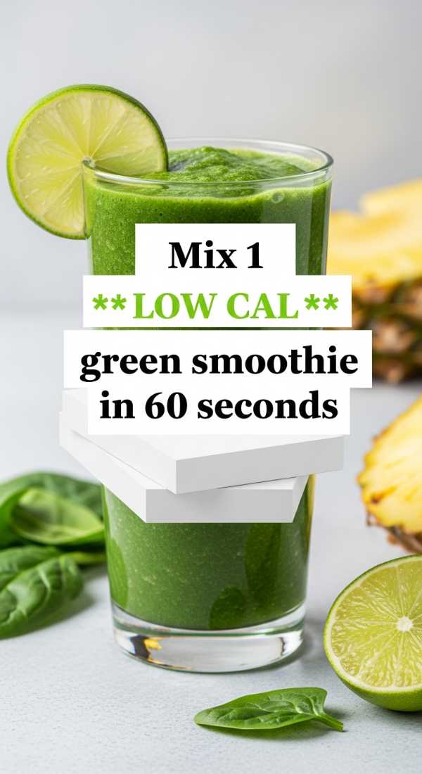 Mix 1 Low Cal Green Smoothie In 60 Seconds 6a00105852b14