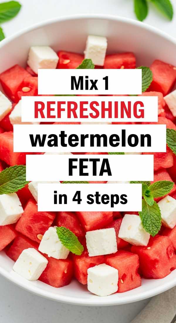 Mix 1 Refreshing Watermelon Feta Salad In 4 Steps 6a042385ee04e