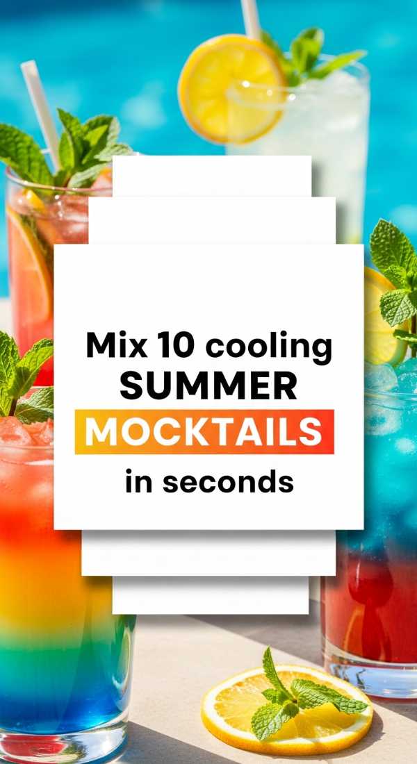 Mix 10 Cooling Summer Mocktail Recipes For Kids 6a06ee6f8d09a