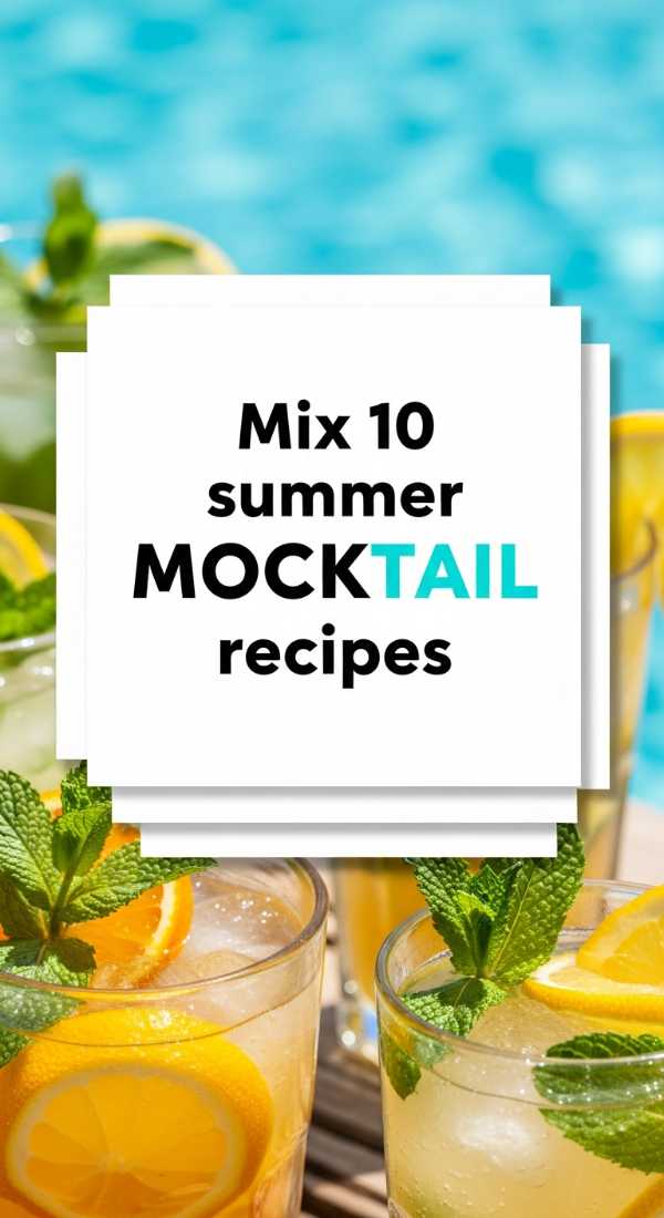 Mix 10 Summer Mocktail Recipes 6a06cdac239e9