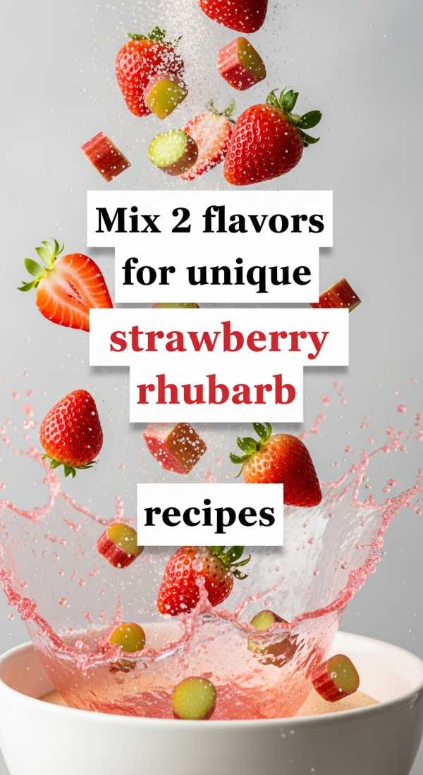 Mix 2 Flavors For Unique Strawberry Rhubarb Recipes 69fd8a8bc6d2c