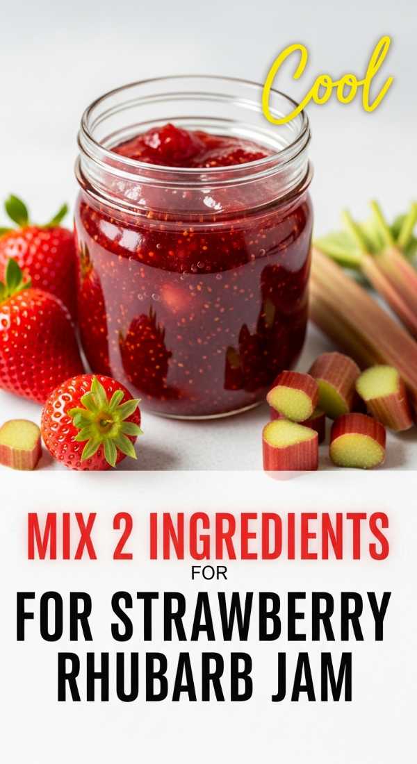 Mix 2 Ingredients For Strawberry Rhubarb Jam 6a149b3518bee