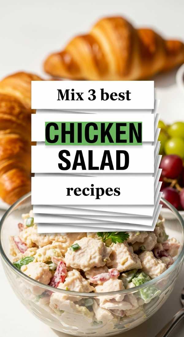 Fresh & Easy: 50+ Recipes for the Ultimate Summer Feast Mix 3 Best Chicken Salad Recipes 6a070b5ea18bc