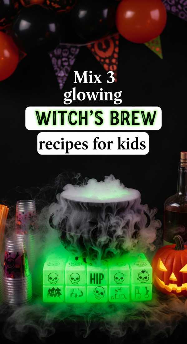 Mix 3 Glowing Witchs Brew Recipes For Kids 69f47eef86605