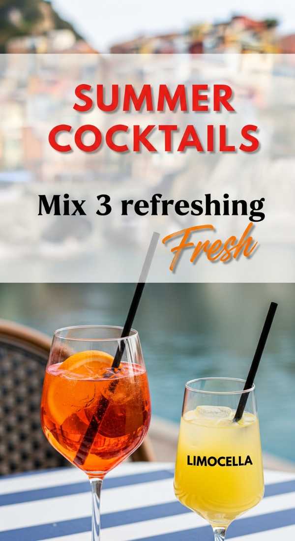 Mix 3 Refreshing Italian Summer Party Cocktails 6a0d98d31949b
