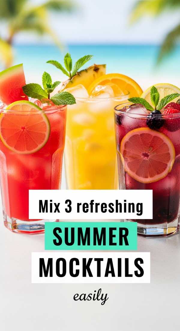 Mix 3 Refreshing Summer Mocktails Easily 6a06c209b189d