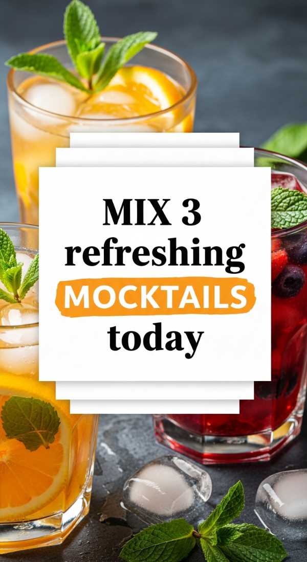 Mix 3 Refreshing Summer Mocktails Today 6a070b8244daf