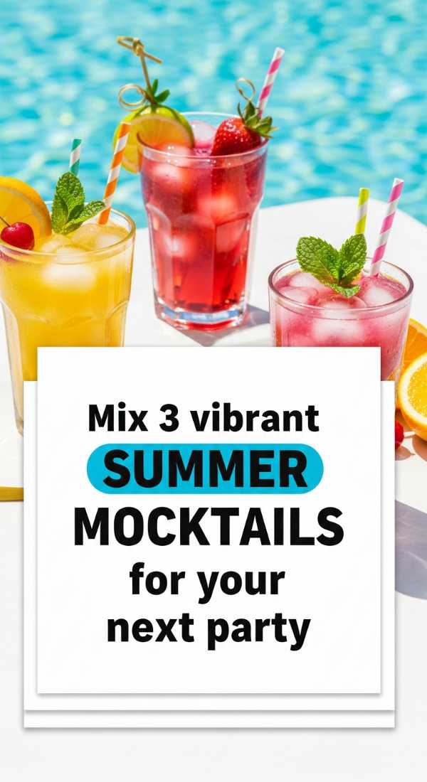 Mix 3 Vibrant Summer Mocktails For Your Next Party 6a06cddb7883c