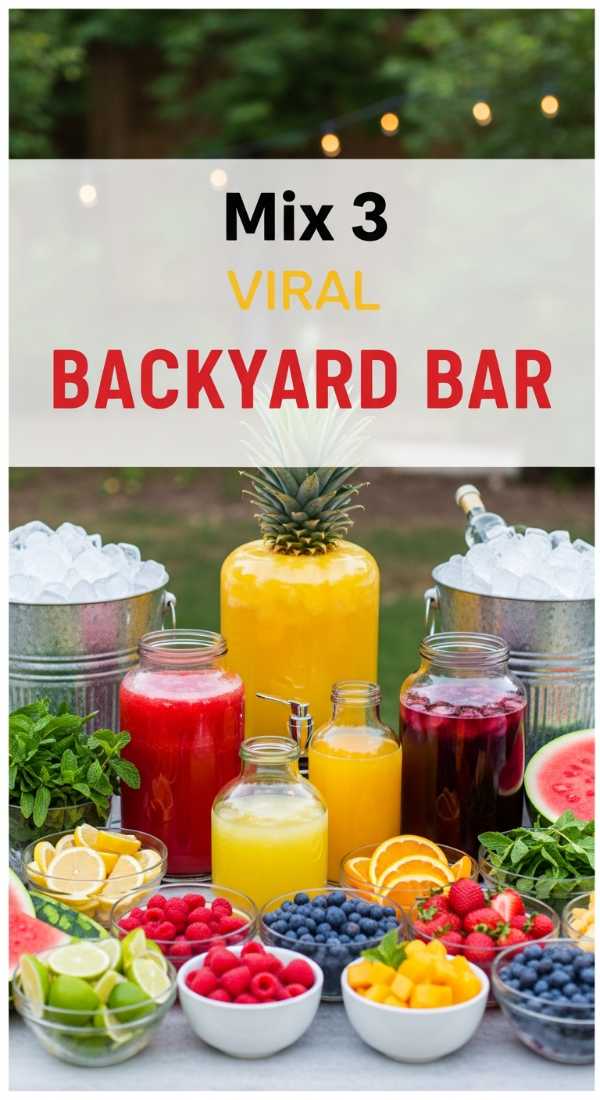 Mix 3 Viral Summer Cocktails For Your Backyard Bar 69fc26793038b