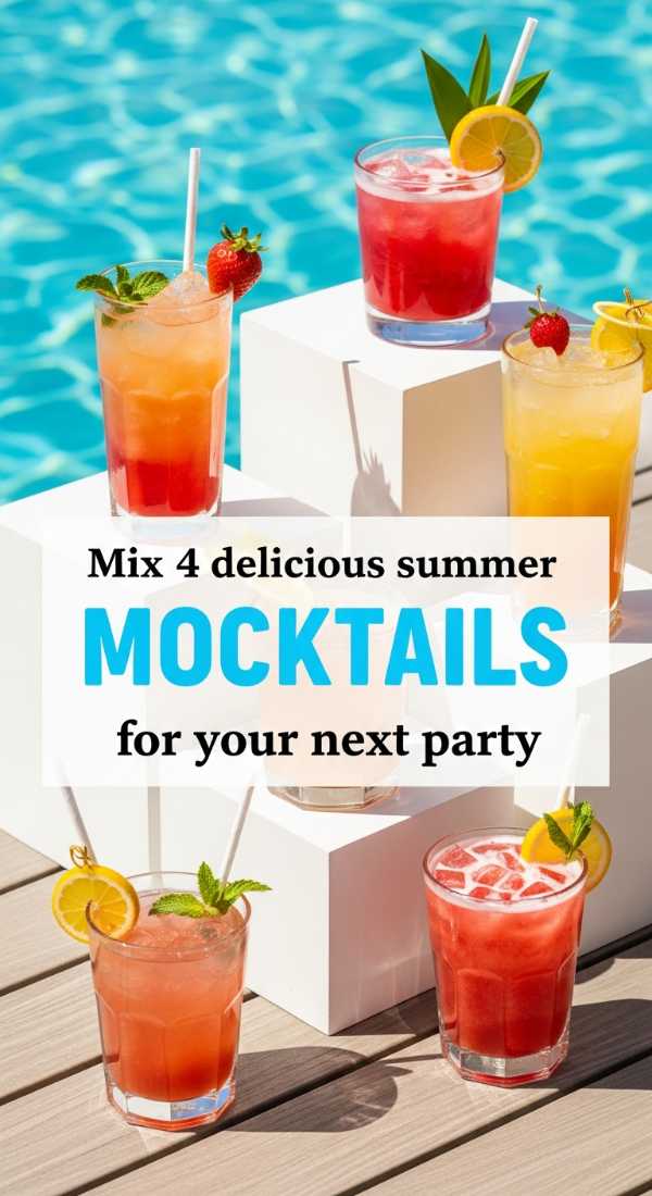 Mix 4 Delicious Summer Mocktails For Your Next Party 6a06e6dc5e4a7