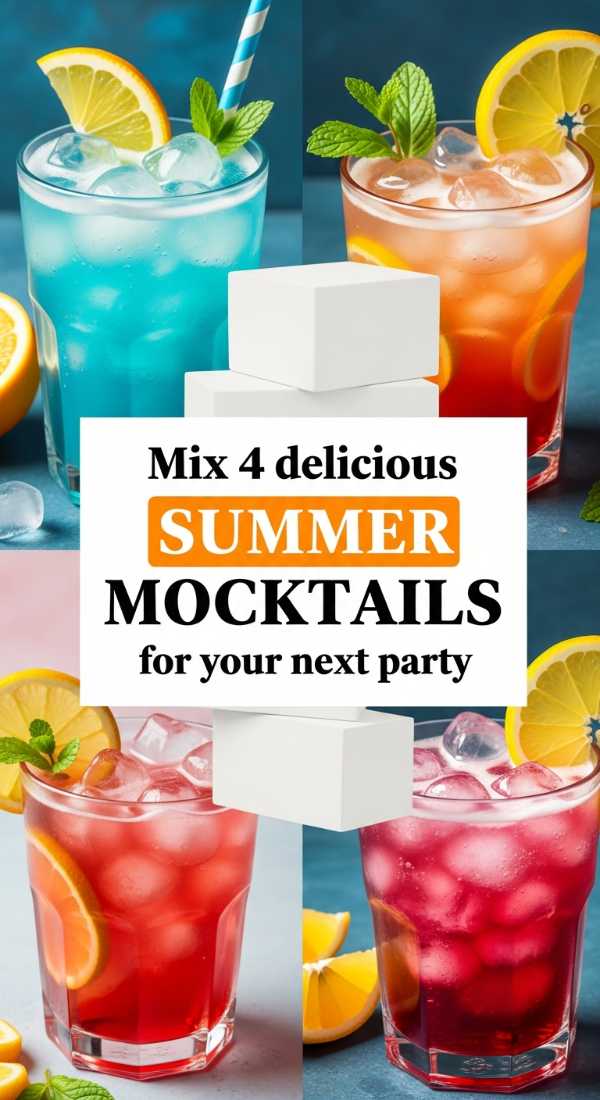 Mix 4 Delicious Summer Mocktails For Your Next Party 6a0706db2555e