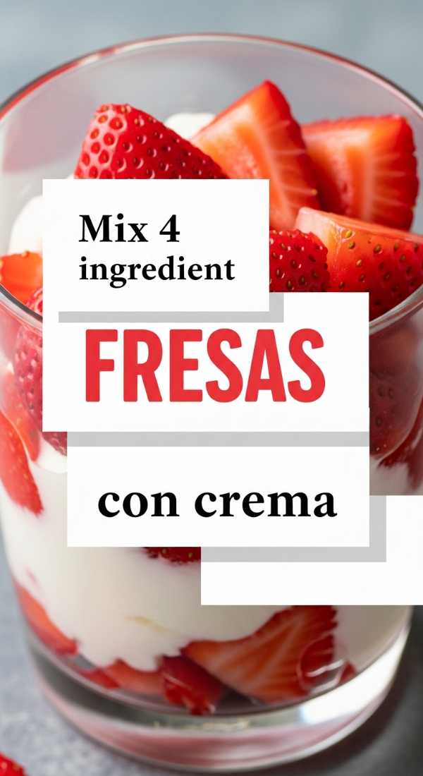 Mix 4 Ingredient Fresas Con Crema 6a0706eadff31
