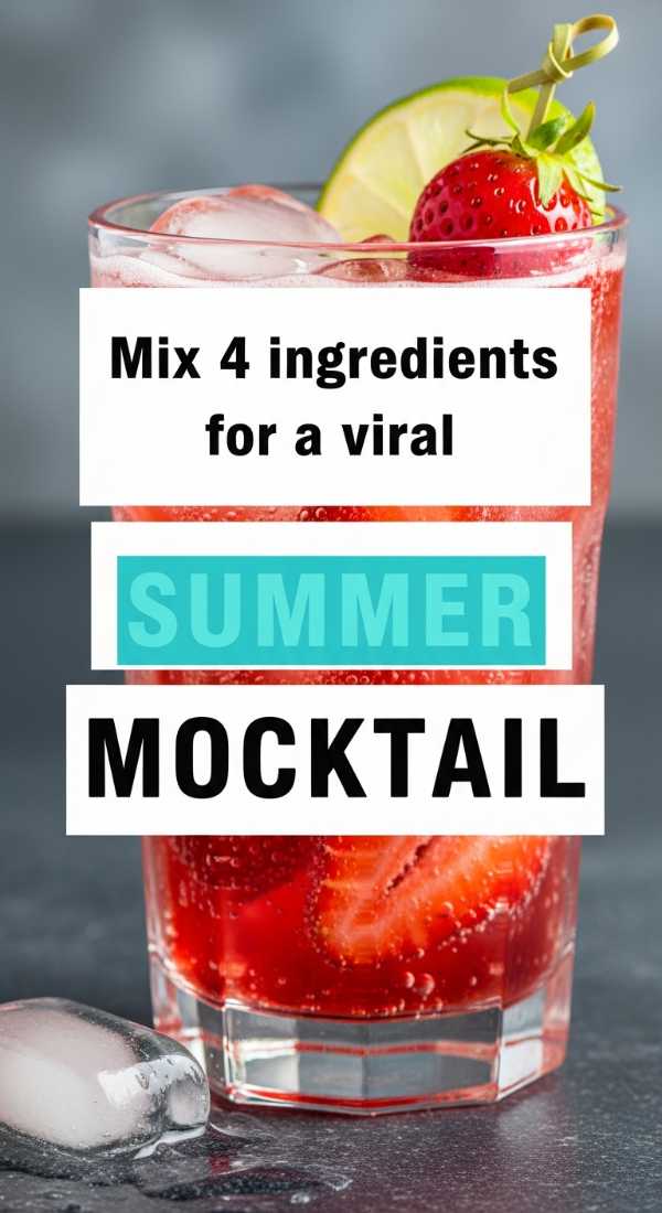 Mix 4 Ingredients For A Viral Summer Mocktail 6a06e6fd82f51