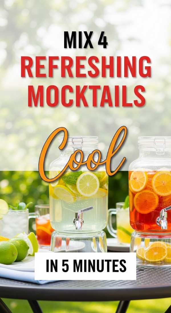 Mix 4 Refreshing Mocktails In 5 Minutes 6a0d99ed03270