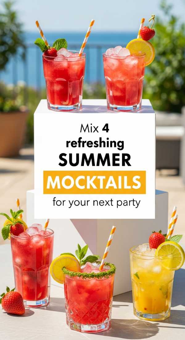 Mix 4 Refreshing Summer Mocktails For Your Next Party 6a0706fe2863a