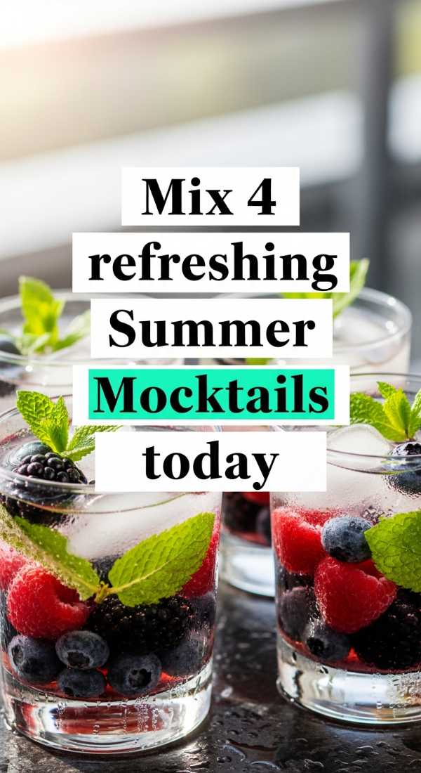 Mix 4 Refreshing Summer Mocktails Today 6a070b6fd1285