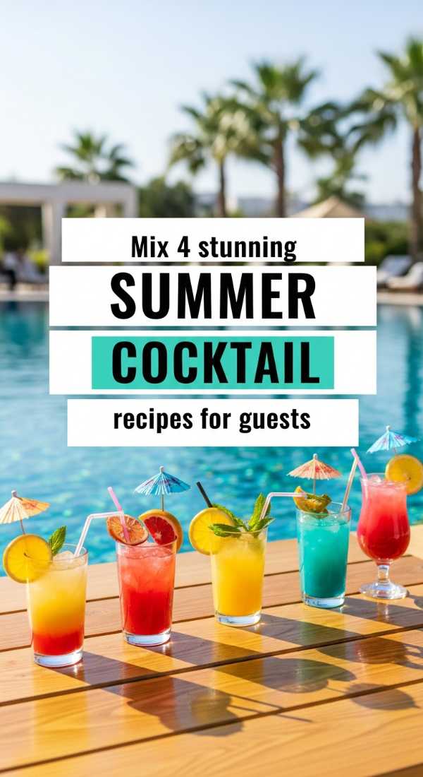Mix 4 Stunning Summer Cocktail Recipes For Guests 6a109518e3f8b