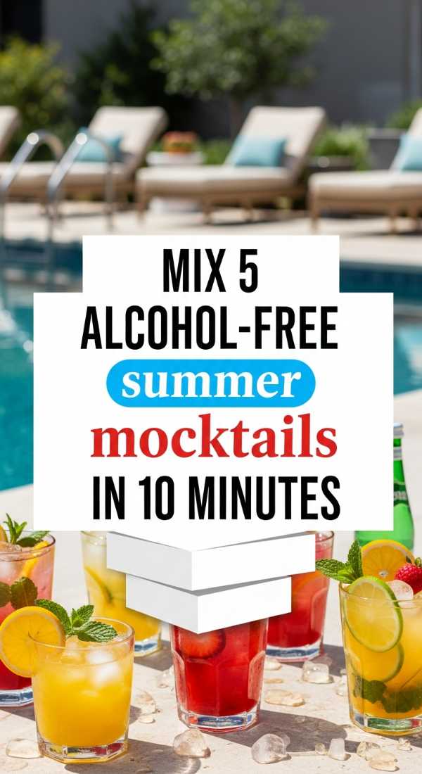 Mix 5 Alcohol Free Summer Mocktails In 10 Minutes 6a06cdc31218b
