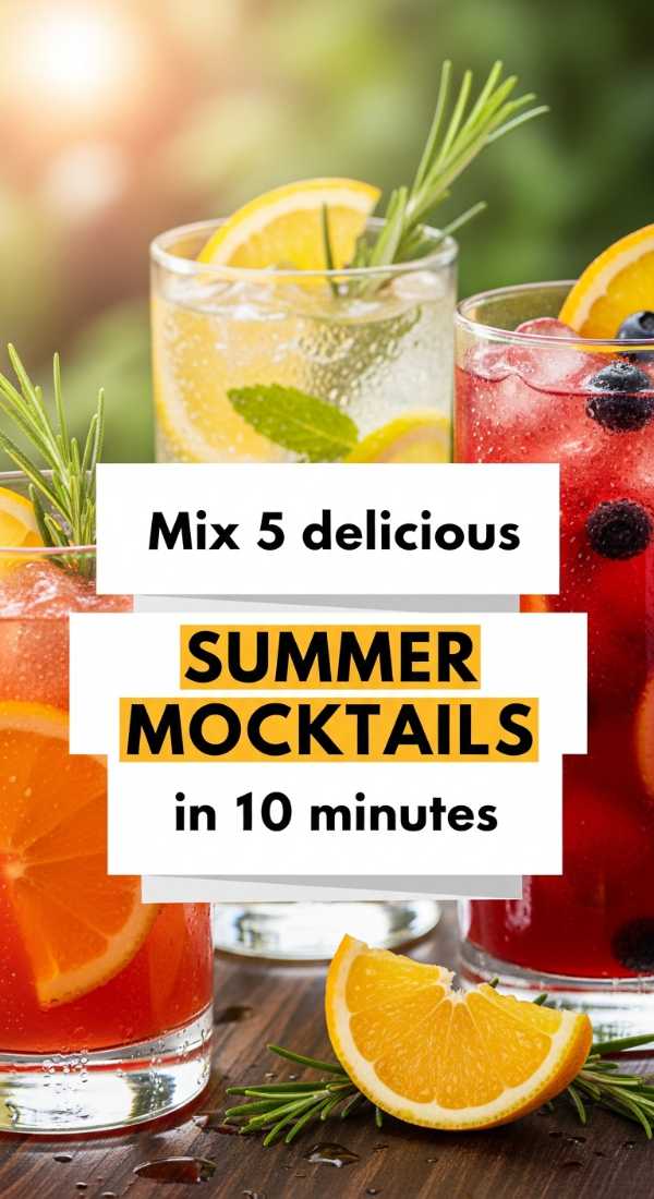 Mix 5 Delicious Summer Mocktails In 10 Minutes 6a06cfe661b6a