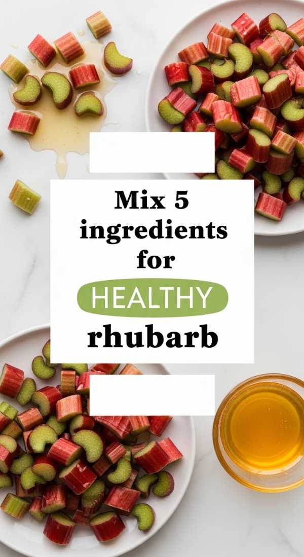 Mix 5 Ingredients For Healthy Rhubarb 6a017dc9d9434