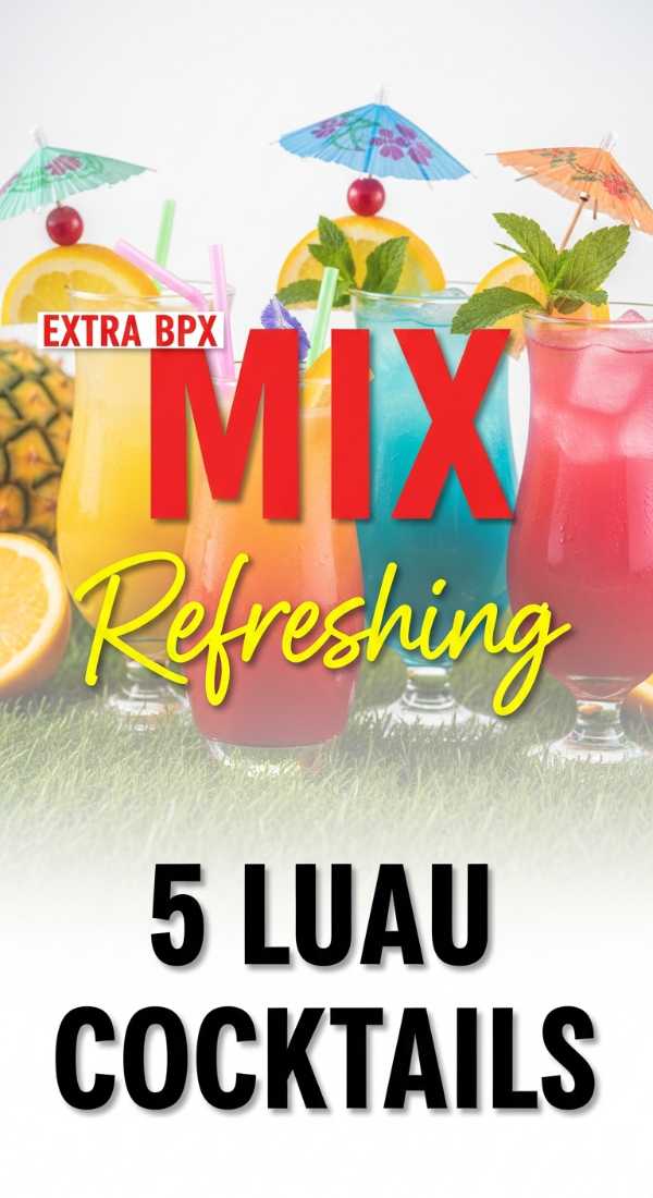 Mix 5 Refreshing Luau Cocktails In Minutes 6a189fb239162