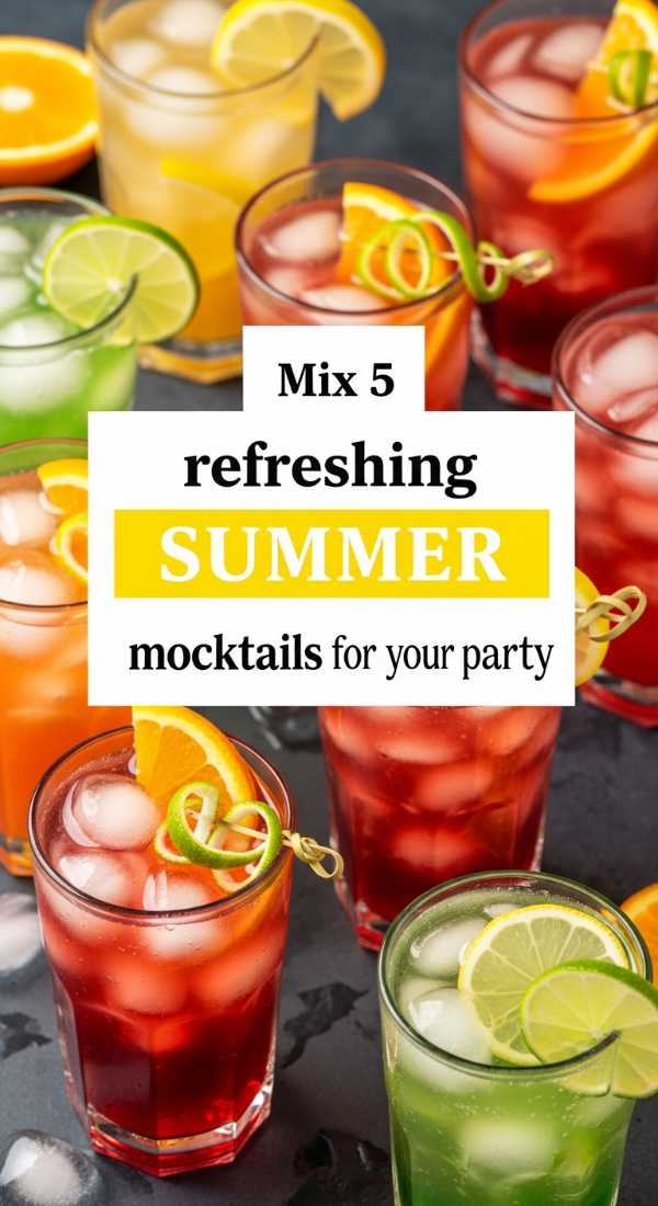 Mix 5 Refreshing Summer Mocktails For Your Party 6a06c56026611