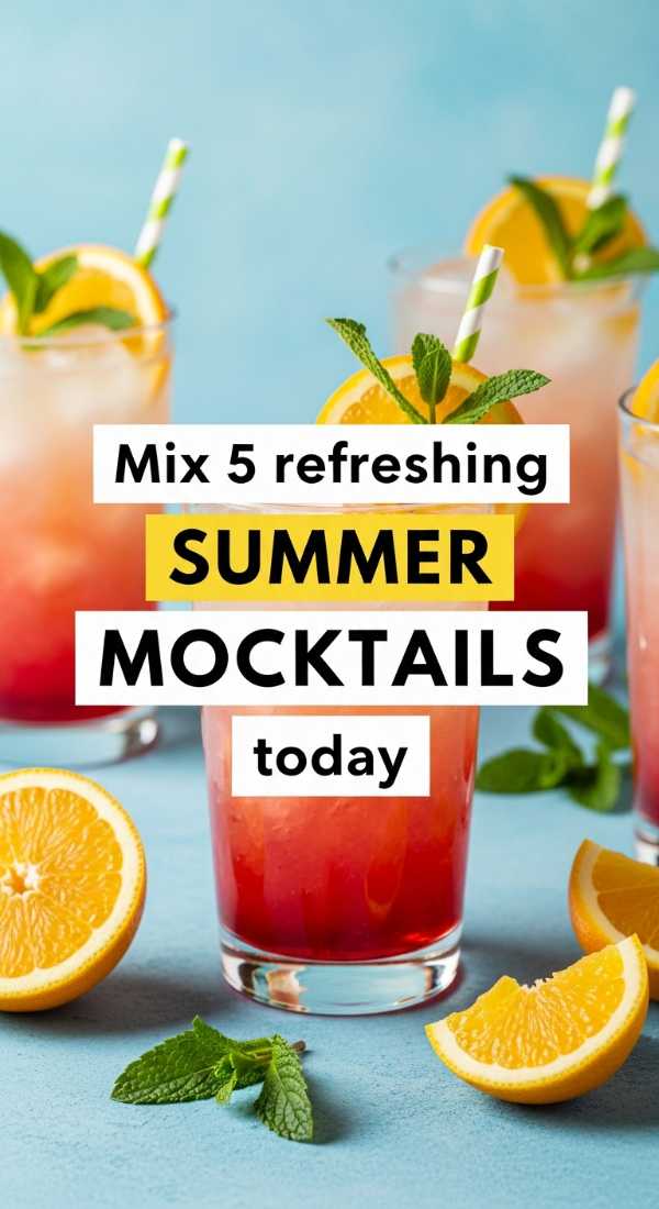 Mix 5 Refreshing Summer Mocktails Today 6a06e705bfb39