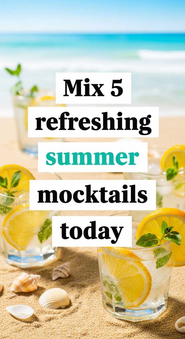 Mix 5 Refreshing Summer Mocktails Today 6a06ee3412823