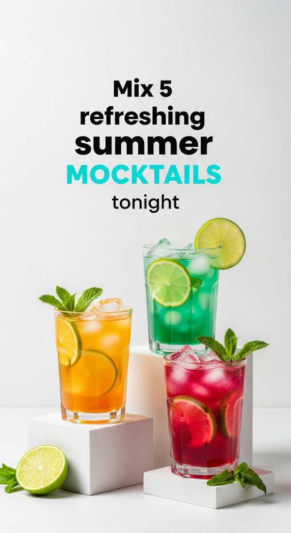 Mix 5 Refreshing Summer Mocktails Tonight 6a06c9279fa9e