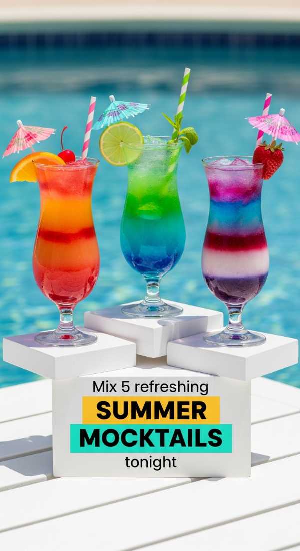 Mix 5 Refreshing Summer Mocktails Tonight 6a06e6f9e749b