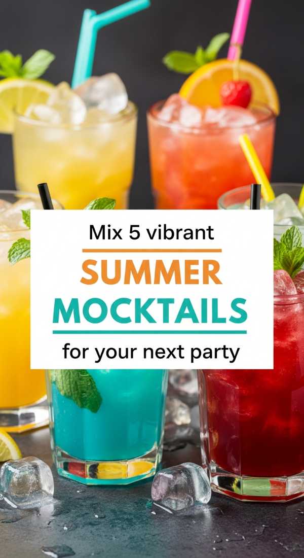 Mix 5 Vibrant Summer Mocktails For Your Next Party 6a06c545a90de